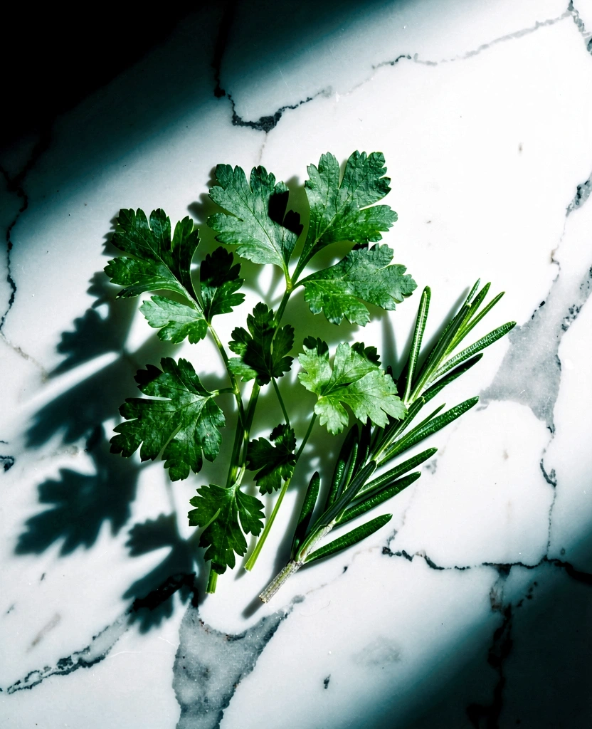 Ervas aromáticas frescas