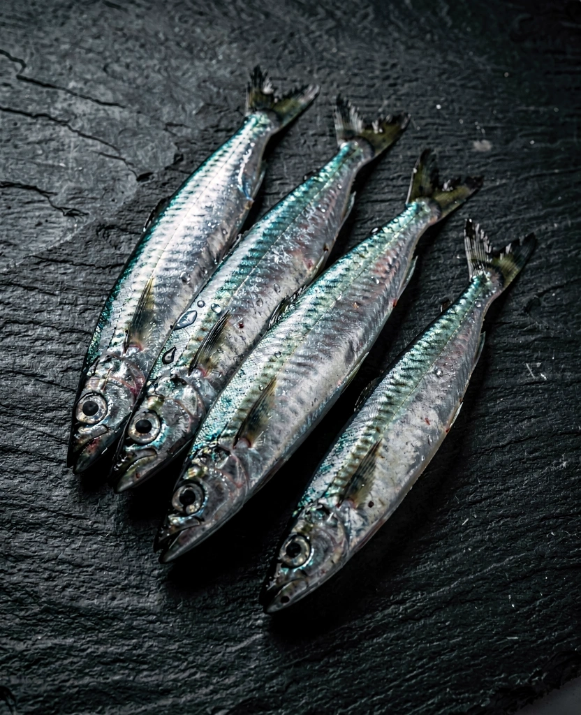 Sardinhas frescas do Atlântico